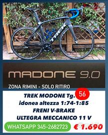 Bicicletta TREK madone Tg 56