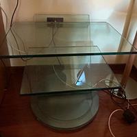 Tavolino in vetro porta tv