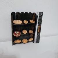 Presepe Mini Scaffale Panettiere Diorama