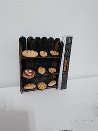 Presepe Mini Scaffale Panettiere Diorama