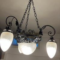 coppia lampadari liberty