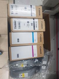 Cartucce nuove originali imballate plotter Canon
