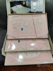 set completi da letto matrimoniale raso seta