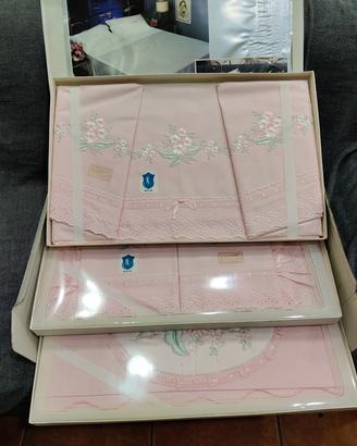 set completi da letto matrimoniale raso seta