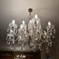 Lampadario cristallo anni ‘50