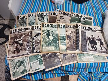 Lotto 17 Riviste Il Calcio Illustrato Fine 1958