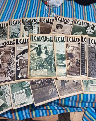 Lotto 17 Riviste Il Calcio Illustrato Fine 1958