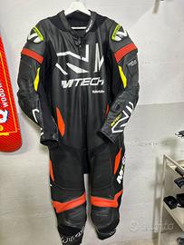 MTech TX-R1 58 tuta moto intera pelle racing
