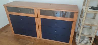 Cassettiera  8 cassetti