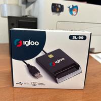 IGLOO LETTORE SMARTCARD NUOVO IN CONFEZIONE ORIGIN