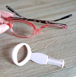 Set  per trucco – Occhiali e mascherina mascara