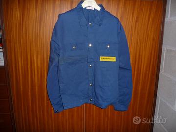 Giubbini pantaloni lavoro estivi blu cotone
