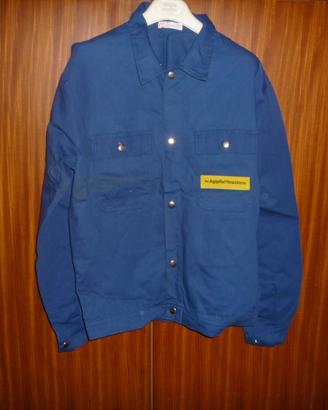 Giubbini pantaloni lavoro estivi blu cotone