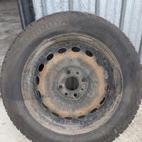 Cerchi + Gomme 4stagioni fiat 500