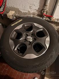 Cerchi originali Jeep con gomme estive