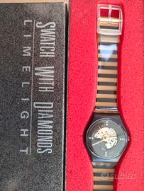 Swatch with Diamonds Limelight