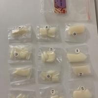 Kit ricostruzione con clip per unghie finte