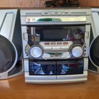 Mini Hi-Fi Philips FW-C55 3CD Cassette Mini System