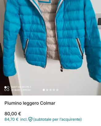 piumino leggero colmar