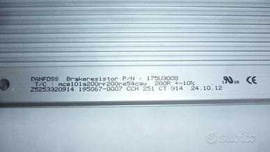 Resistenza di frenatura 200R per inverter Danfoss