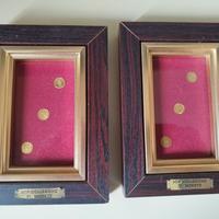 6 Monete in 8Ksu 2 Cornici 