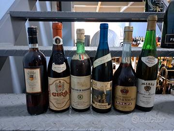 6 vini da collezione 