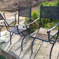 sedie da giardino