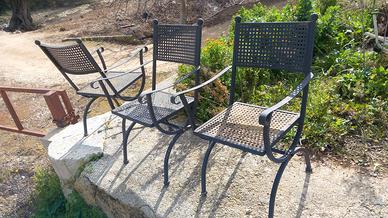 sedie da giardino
