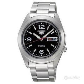 Raro SEIKO 5 SNKM77 EXPLORER Abbigliamento e Accessori In