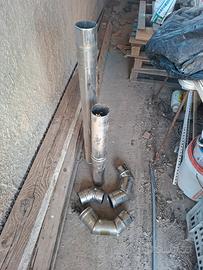 tubi acciaio inox per stufe a pellet