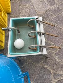 Riempitrice manuale, cassette rigide 12 bottiglie