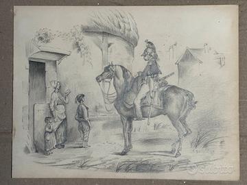 Disegno antico metà 800