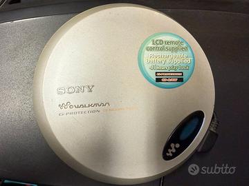 Sony walkman cd vintage mod. D-EJ775 FUNZIONANTE