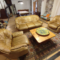 Divano letto + 2 poltrone