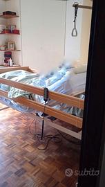 Letto ortopedico elettrico con materasso
