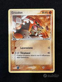 Groudon 5/106 Ex Emerald Holo Rare ITA GD