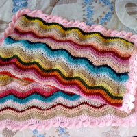 Copertina neonato uncinetto