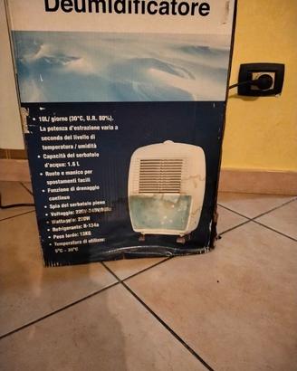 Deumidificatore portatile 10L/24h - Modello WDH-61