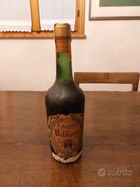 Bottiglia vintage di Calvados Valdigny anni 60