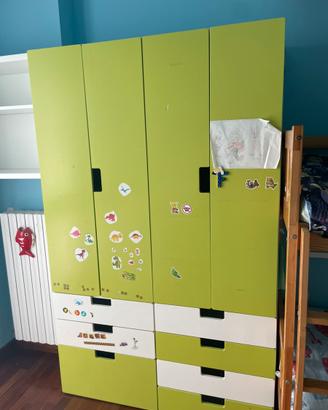 Cameretta bimbi mobili e scrivania