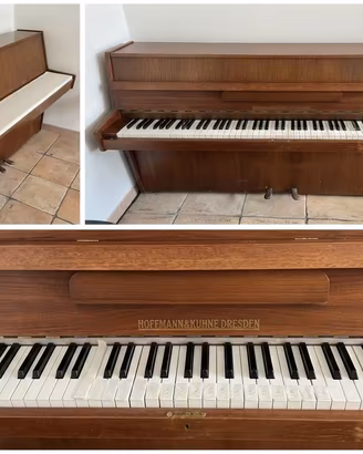 Pianoforte verticale Hoffman&Kuhne Dresden - usato
