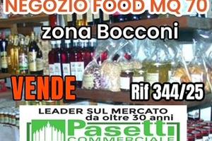 NEGOZIO FOOD in zona Bocconi di mq 70