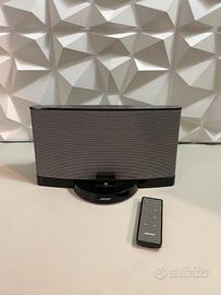 Bose SoundDock series 3 III nera telecomando Apple