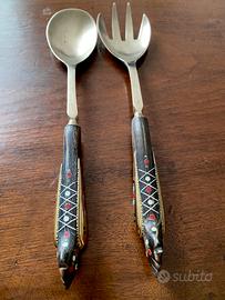 Set da insalata. Vintage francese anni 40