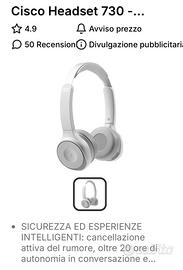 Cuffie bluetooth.