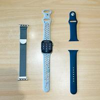 Apple Watch Serie 10, Argento, 42mm, 3 cinturini