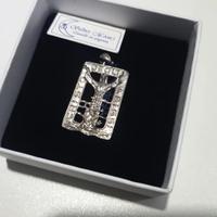 croce cristo degli abissi in argento 