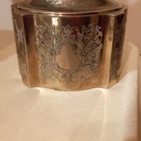 portagioie vintage  silver 
