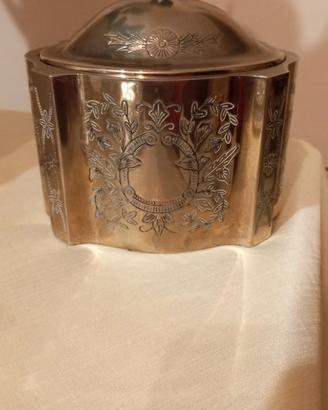 portagioie vintage  silver 