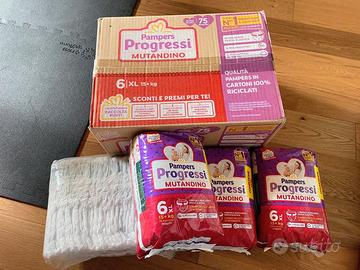 Pampers Progressi Mutandino Taglia 6 XL 15+ kg